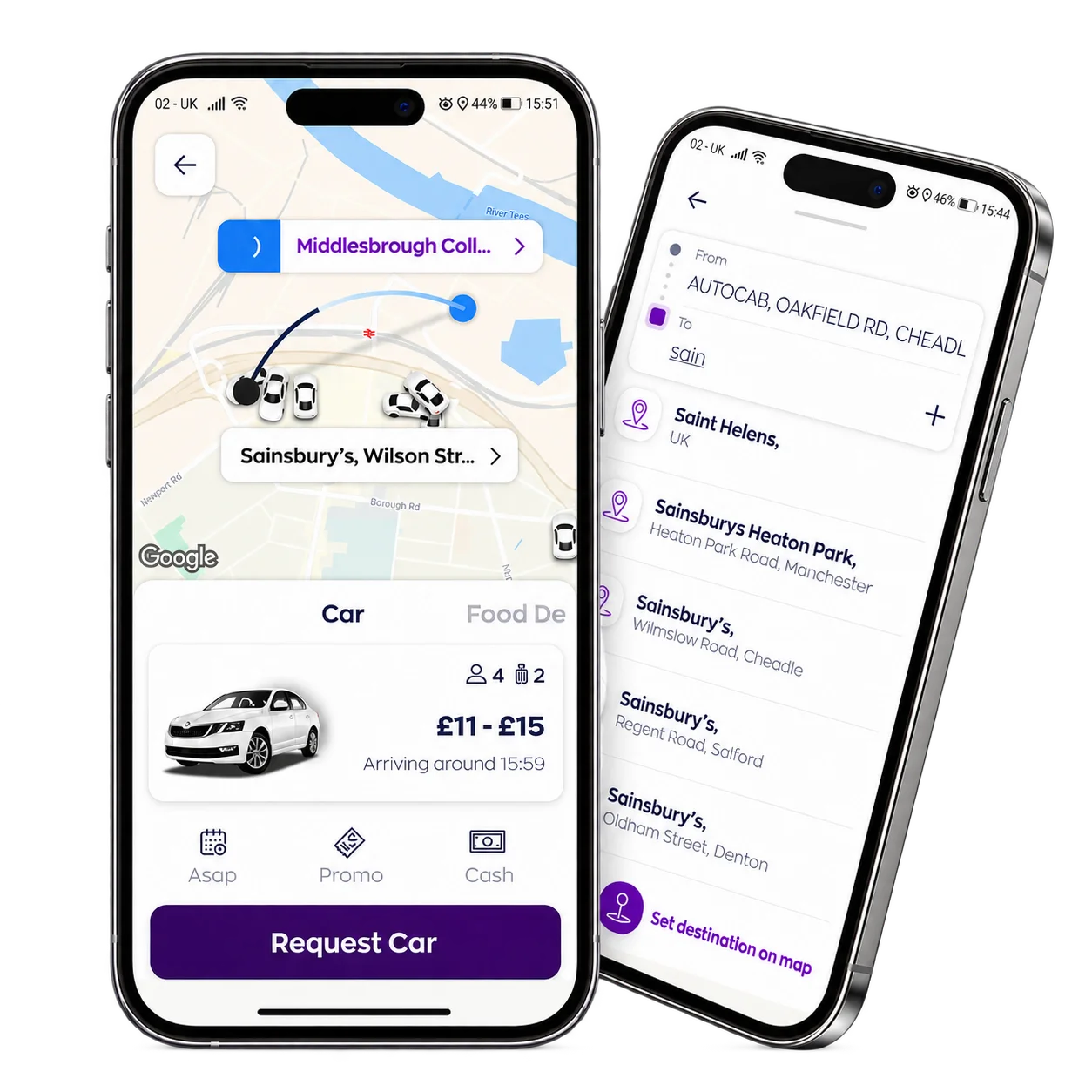 Zoom Cars mobile app